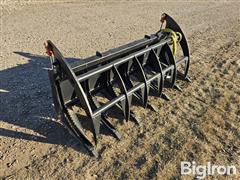 2024 Mid-State Brush Grapple Skid Steer Attachment 