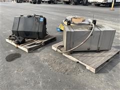 Hyd Oil Tank W/ Pump, Stainless Steel Fuel Tank & Gas Hose 