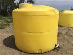 1500 Gallon Poly Vertical Storage Tank 