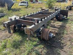 2005 Merritt Spread Axle Livestock Trailer Suspension 