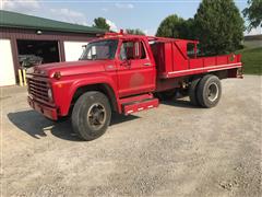 1978 Ford F600 S/A Flatbed Truck 