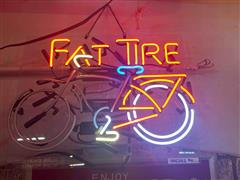 Fat Tire Neon Sign 