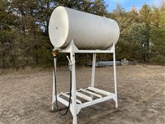 Fuel Barrel On Stand 