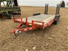 2005 Eagle Trailer 20’ft T/A Flatbed Trailer 