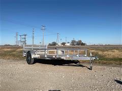 2022 H&H S/A Utility Trailer 