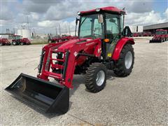 2023 Mahindra 2660 HST CAB Compact Utility Tractor W/Loader 