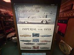 1959 Chrysler Imperial Car Poster 