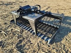 2021 Kit Containers Rock/Brush Grapple Skid Steer Attachment 