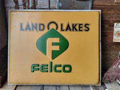 Land-O-Lakes Large Plastic Sign 