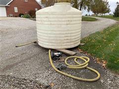 1200-Gal Tank & Electric Pump 