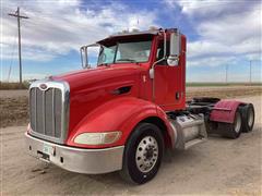 2008 Peterbilt 384 T/A Day Cab Truck Tractor 