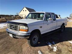 1996 Ford F250 4x4 Extended Cab Pickup 