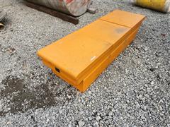 Orange Truck Bed Toolbox 