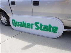 Quaker State Outdoor 29"X89" Sign 