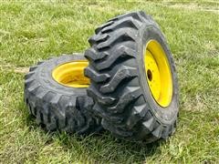 Titan Trac Loader 15x19.5 Compact Tractor Tires & Rims 
