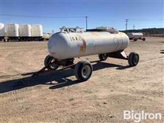 1,000-Gallon NH3 Tank On Running Gear 