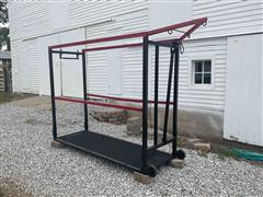 Show Cattle Grooming Chute 