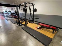 Power Lift Double Rack Station 