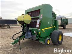 2015 John Deere 569 Mega Wide Plus Round Baler 