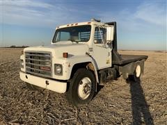 1982 International 1955 S/A Flatbed Truck 