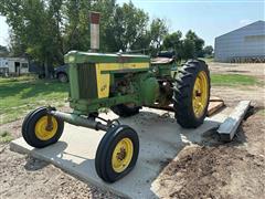 1958 John Deere 620 2WD Tractor W/Rotary Mower 