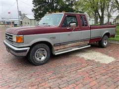 1989 Ford F150 XLT Lariat Extended Cab Pickup 