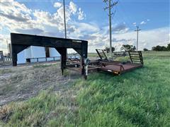 Shop Made T/A Swather Trailer 