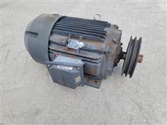 Tech Top GR3-CI-TF-286T-4-BR-D-30 3 Phase 30 HP Electric Motor 