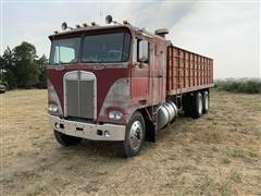 1977 Kenworth K100 T/A Cabover Grain Truck 