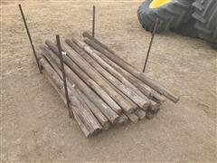 Wooden Fence Posts 