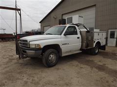 2001 Dodge RAM 3500 Service Pickup 