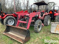 Mahindra 5530 MFWD Tractor W/Loader 