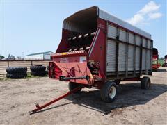 Miller Pro 4100 16' Front Unload Forage Wagon 