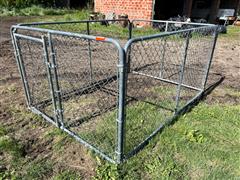 Chain Link Dog Kennel 