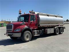 2012 Freightliner M2112 4-Compartment T/A Fuel Tanker Truck 