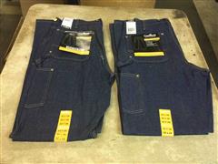 Carhartt 32x34 Double Front Logger Dungaree Jeans 