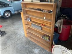 Wood Display Shelf 