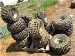 22x11-8 ATV Tires/rims 