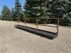 24' Fence Line Feed Bunk 