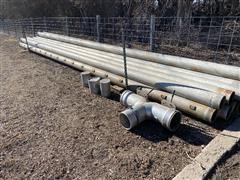 Gated Irrigation Pipe And Fittings 