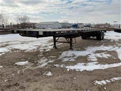 2013 Manac T/A Extendable Flatbed Trailer 