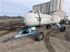 1000-Gallon Anhydrous Ammonia Tank 