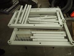 18"X36" Plastic Shelving W/Legs 