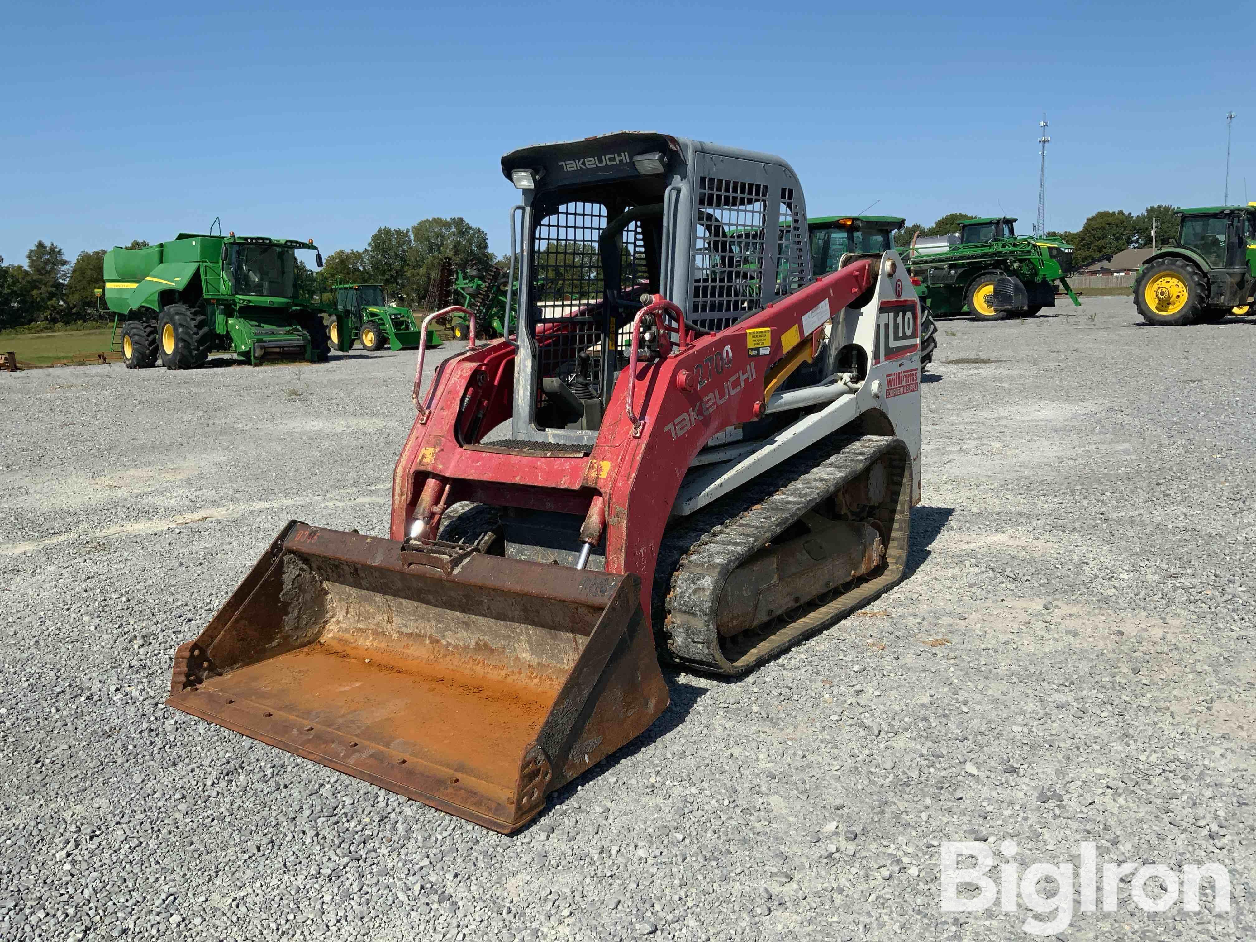 2014 Takeuchi TL10 Compact Track Loader 