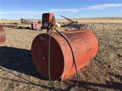 500-Gallon Fuel Tank W/Pump 