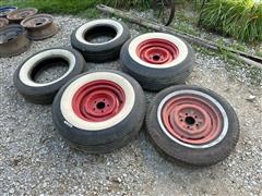 1956 Chevrolet Classic Car Tires & Rims 