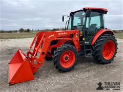 2021 Kubota M4-071D Deluxe MFWD Tractor W/Loader 