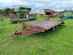 16' T/A Flatbed Equipment Trailer 
