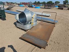 Behlen Galvanized Oblong Water Tanks & Rolling Cart 