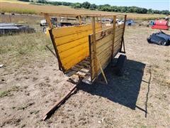 Portable Livestock Loading Chute 